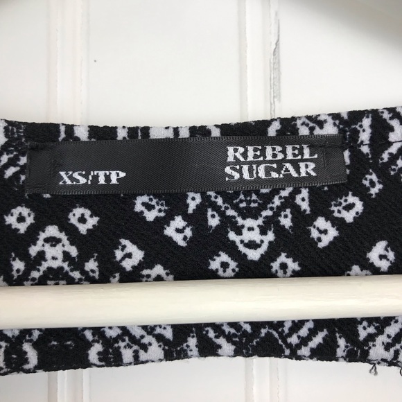 Rebel Sugar Fit & Flare Dress, Aztec, Cut Out Back - Picture 6 of 8